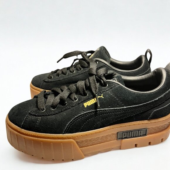 PUMA Mayze Classic Women's Sneakers in black - Picture 2 of 3